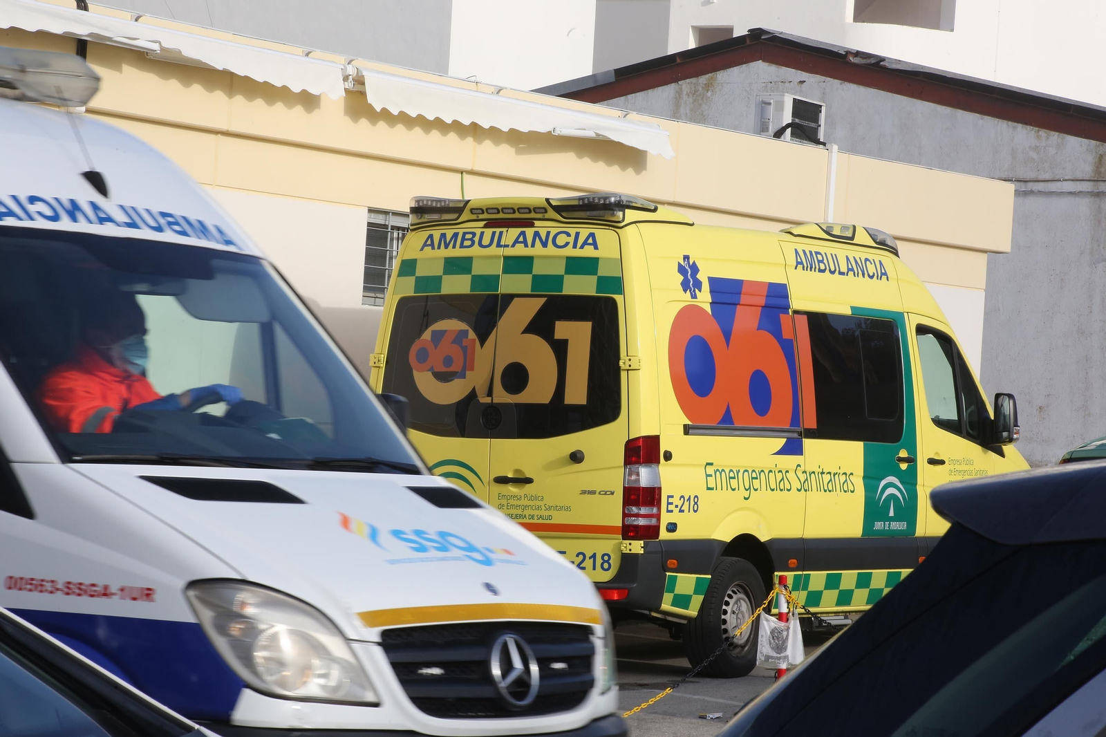 Coronavirus:Intensa jornada de pruebas PCR en el Hospital de Jerez