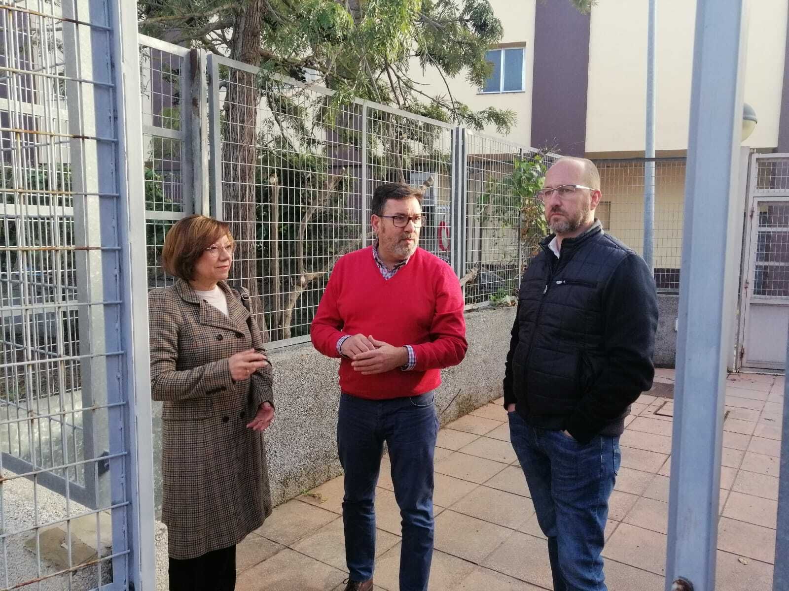 Visita de Collado e Izco a la Residencia Hogares de Autismo Cádiz
