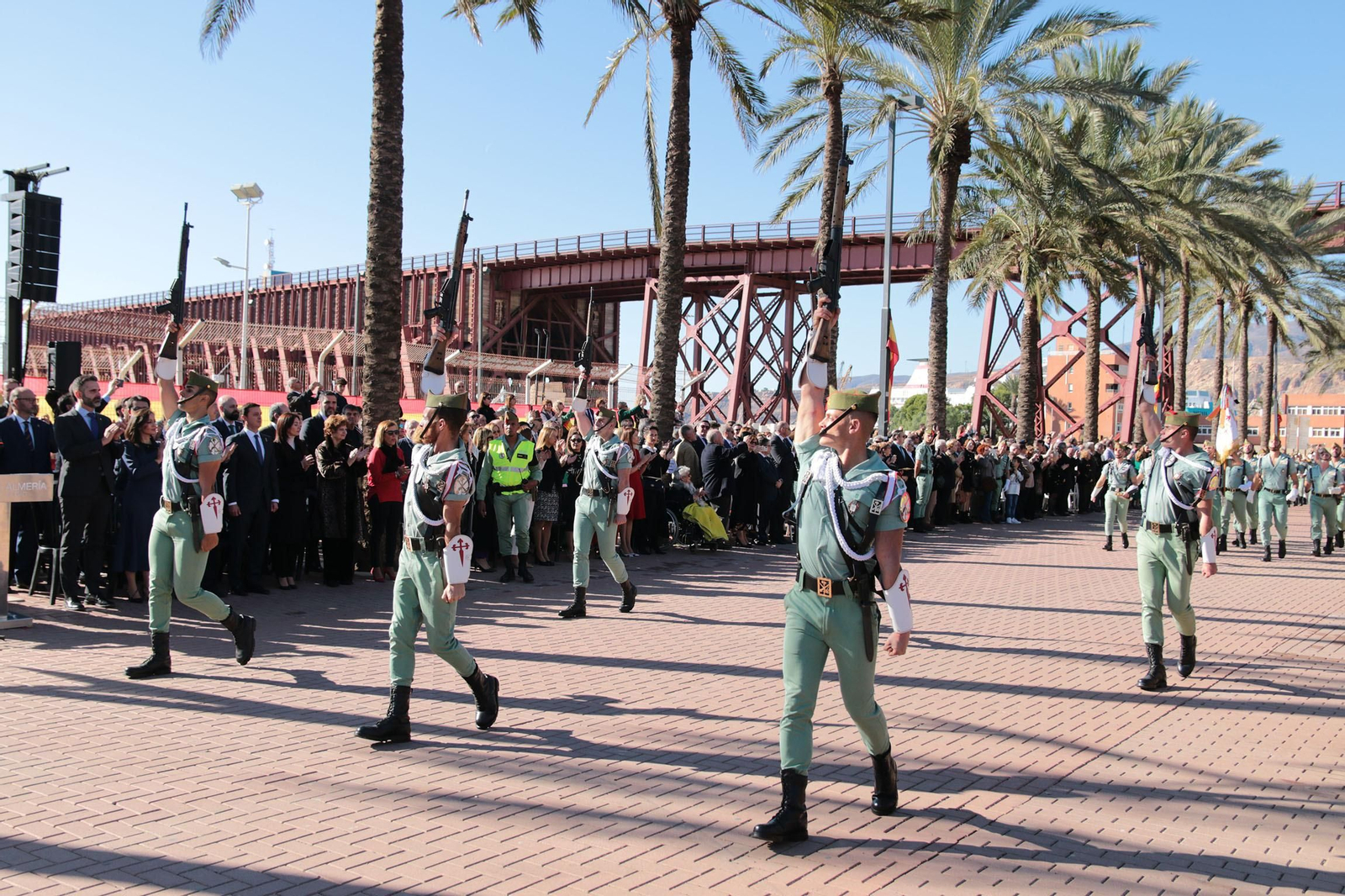 Jura de bandera civil en Las Almadrabillas