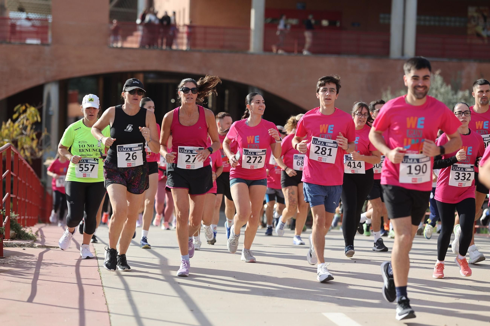 La carrera solidaria We Run de la UMA, en fotos