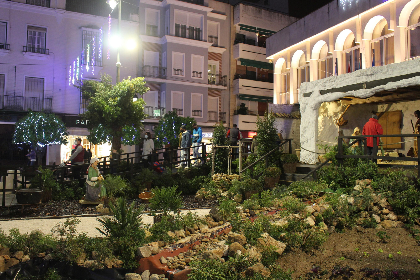 El alumbrado de Navidad de Lucena, en fotografías