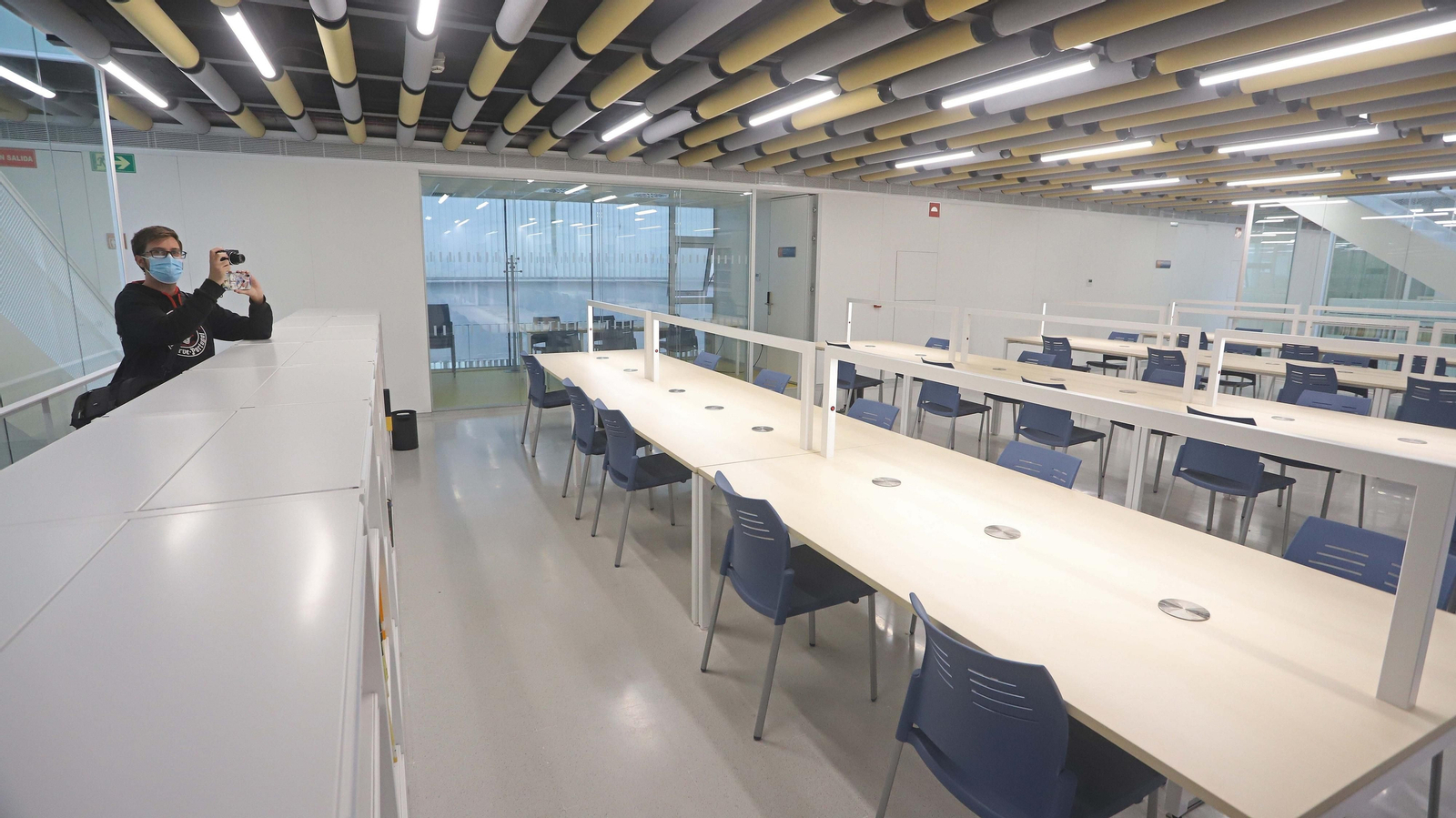 Fotos de la inauguración de la nueva Biblioteca del Campus Bahía de Algeciras