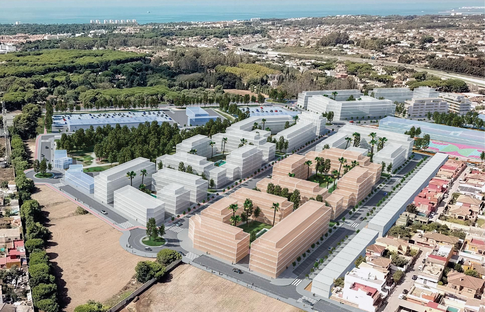 Así serán las viviendas con terrazas y piscina de Las Marías en El Puerto con un precio desde 290.000 a más de 310.000 euros