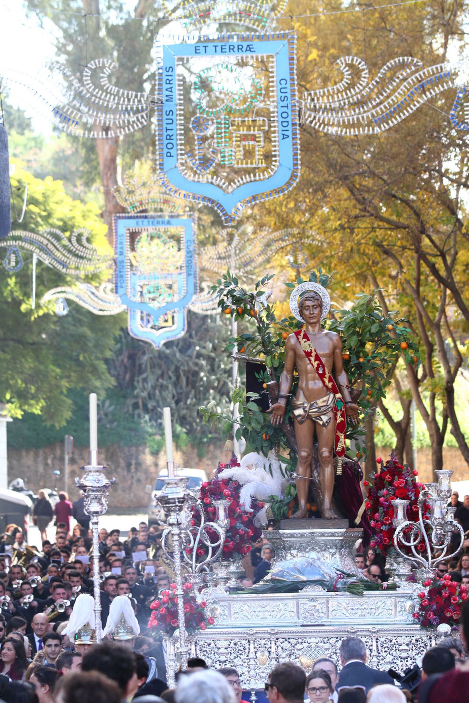 La procesión de San Sebastian en Imágenes.