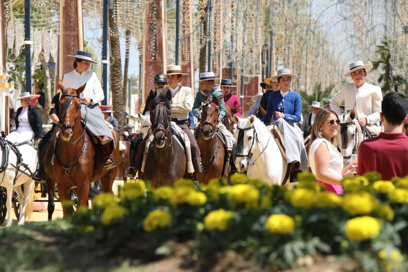 Las imágenes del Domingo de Feria del Caballo de Jerez