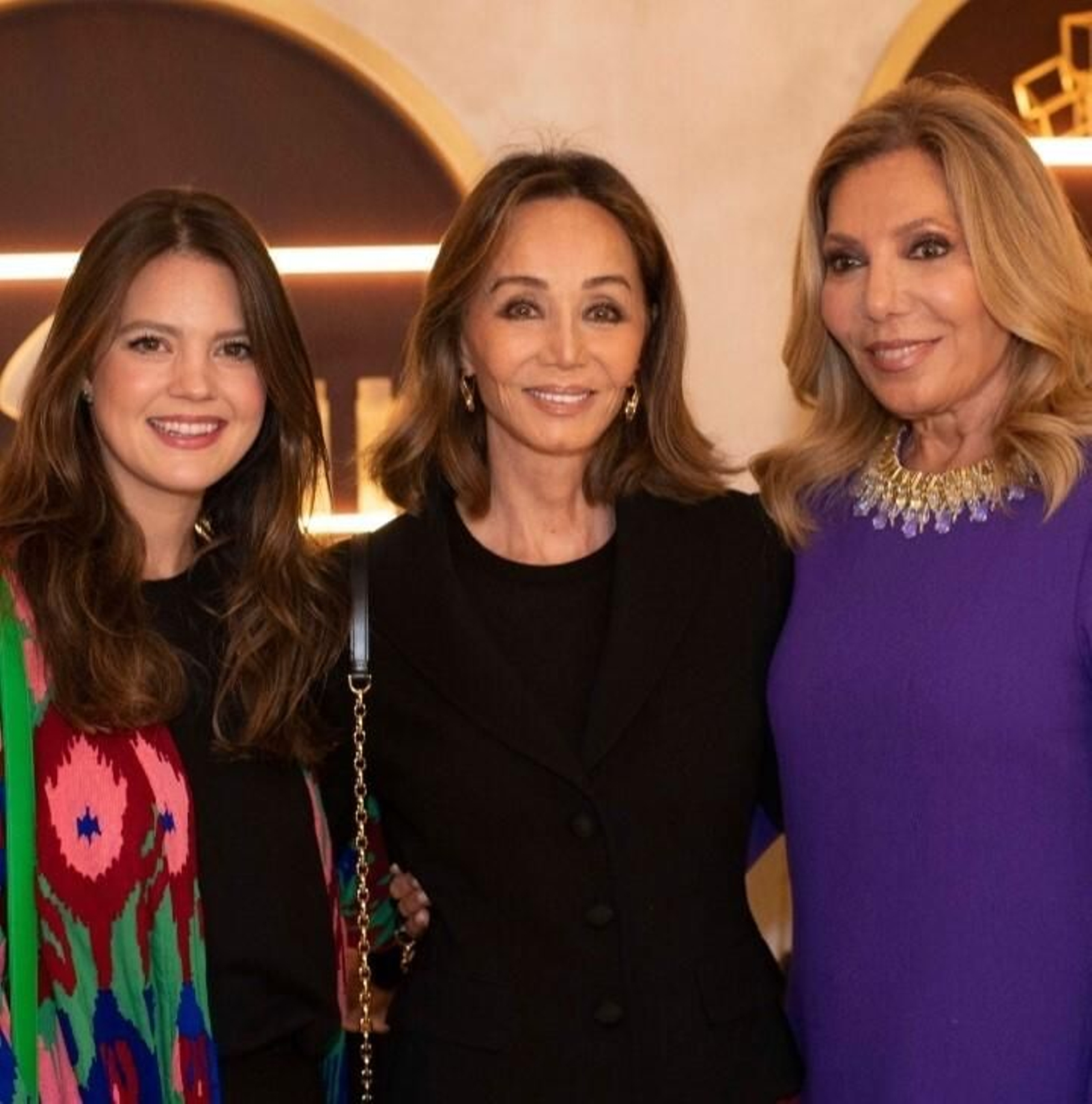 Isabelle Junot, Isabel Preysler y Maribel Yébenes