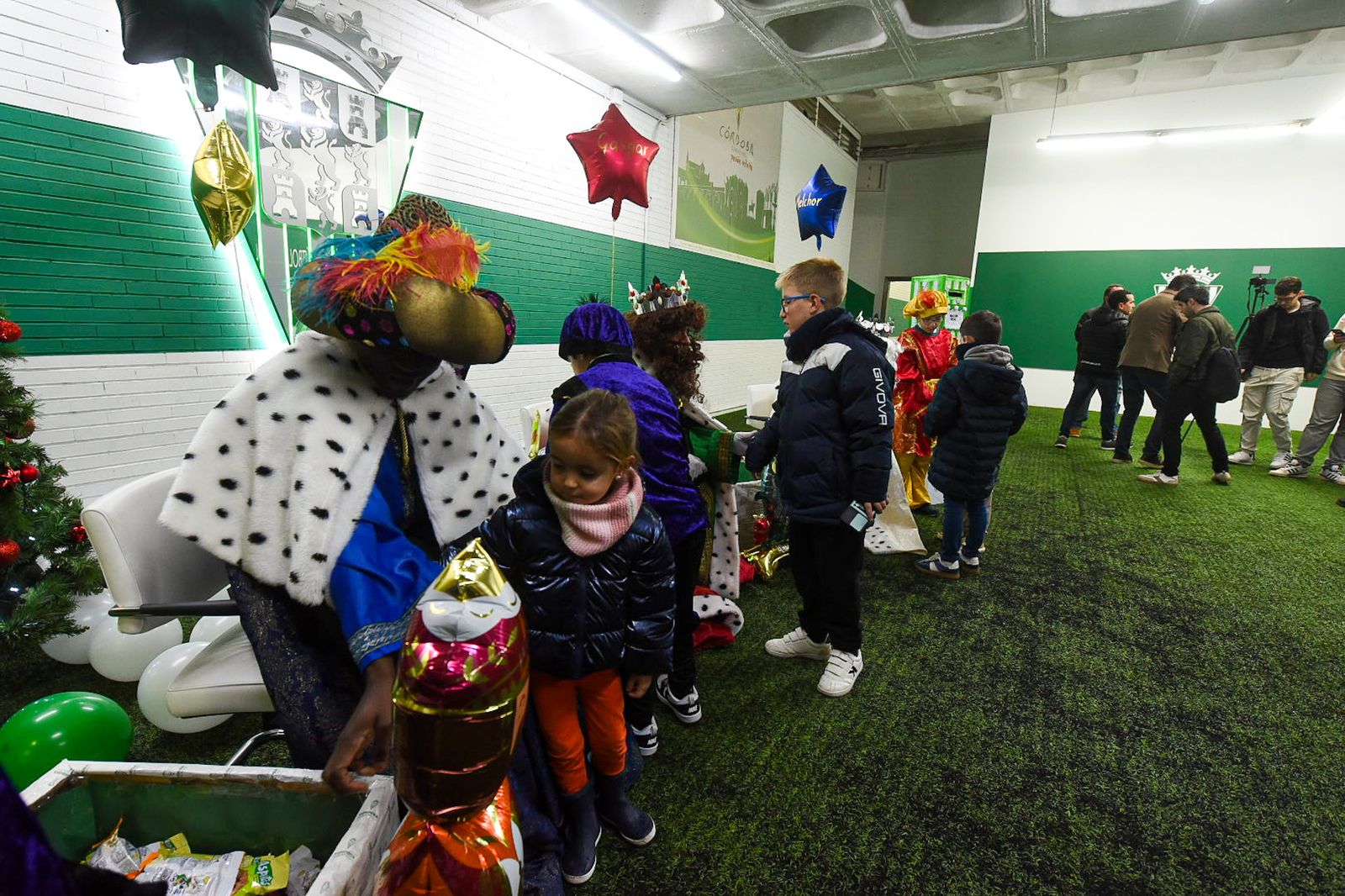 Las mejores fotos de la recepción del Córdoba CF a los Reyes Magos en El Arcángel