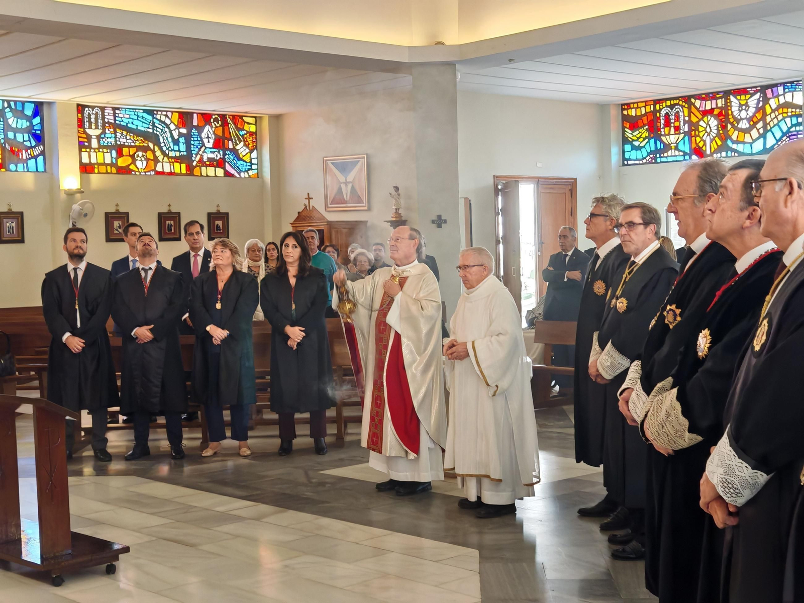 Actos del Colegio de Abogados por Santa Teresa.