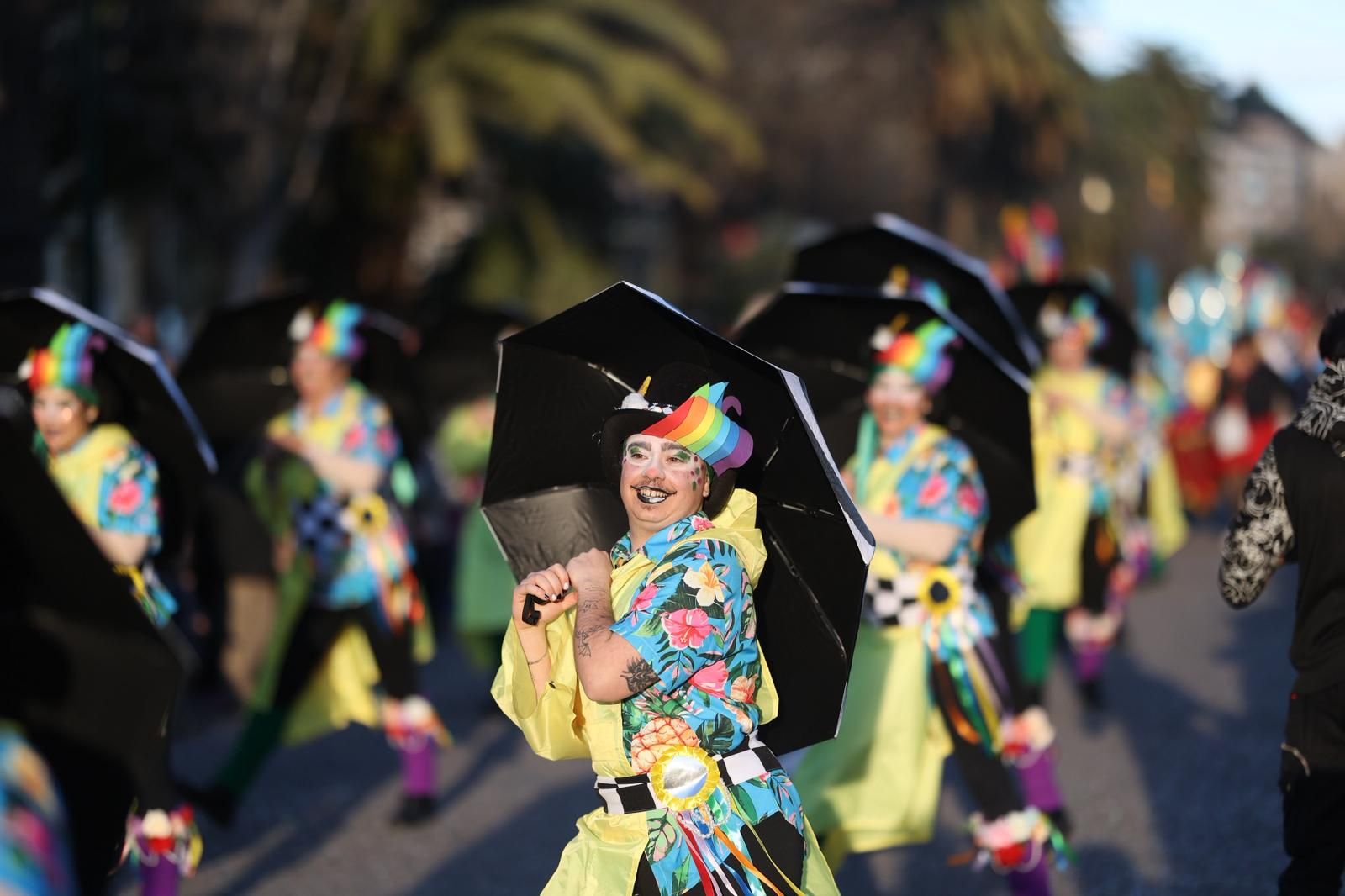 El Gran Desfile del Carnaval de Málaga, en imágenes