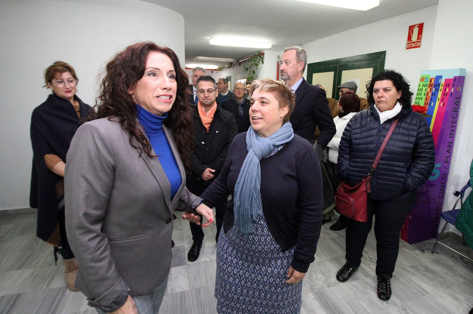 La consejera Rocío Ruiz visita el Centro Social Joaquín Martín Jiménez "Quini", en imágenes