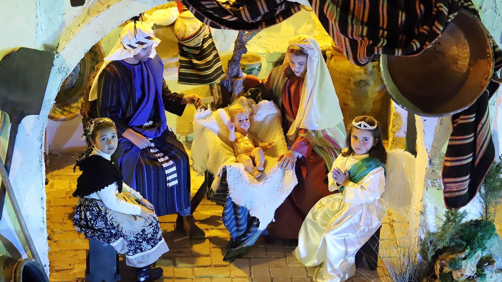 Detalle del nacimiento.