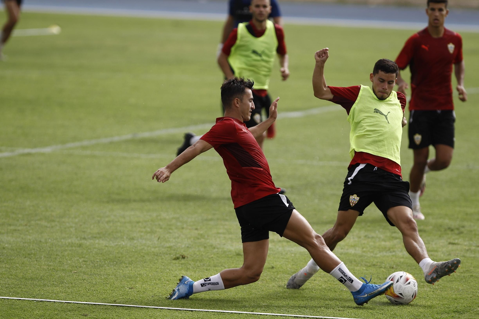 Fotogalería entrenamiento U.D. Almería