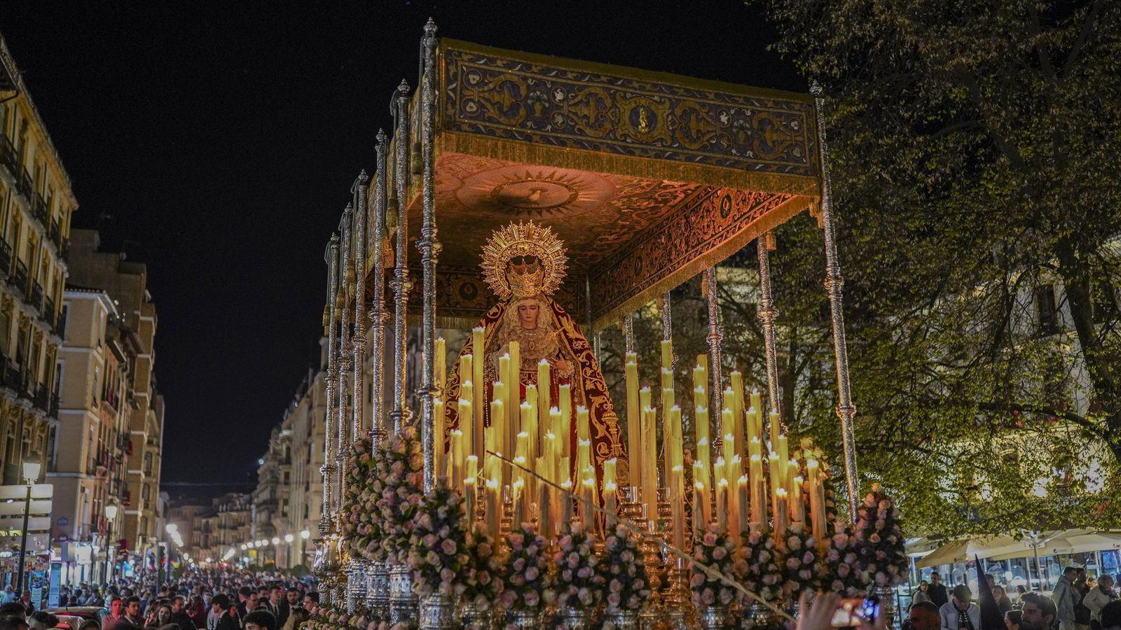 Paso de palio de la Virgen de las Maravillas