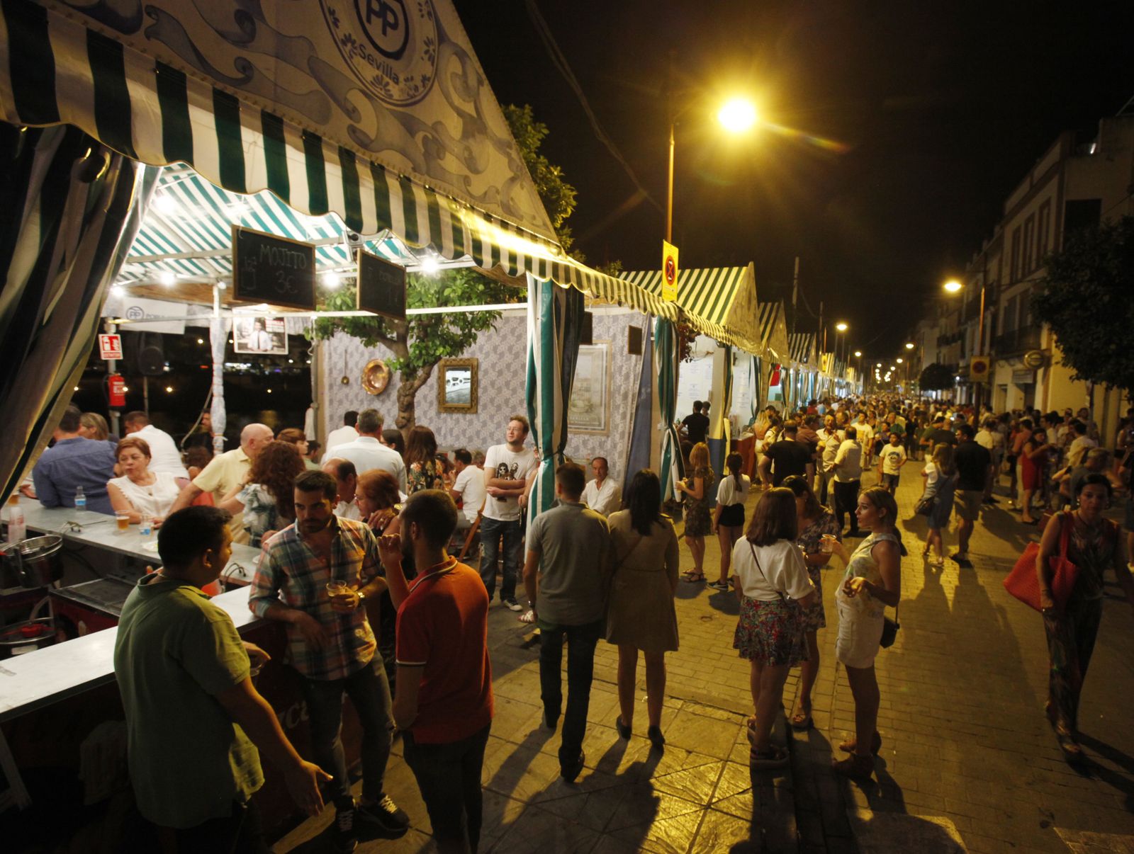 Imágenes de la Velá de Santa Ana