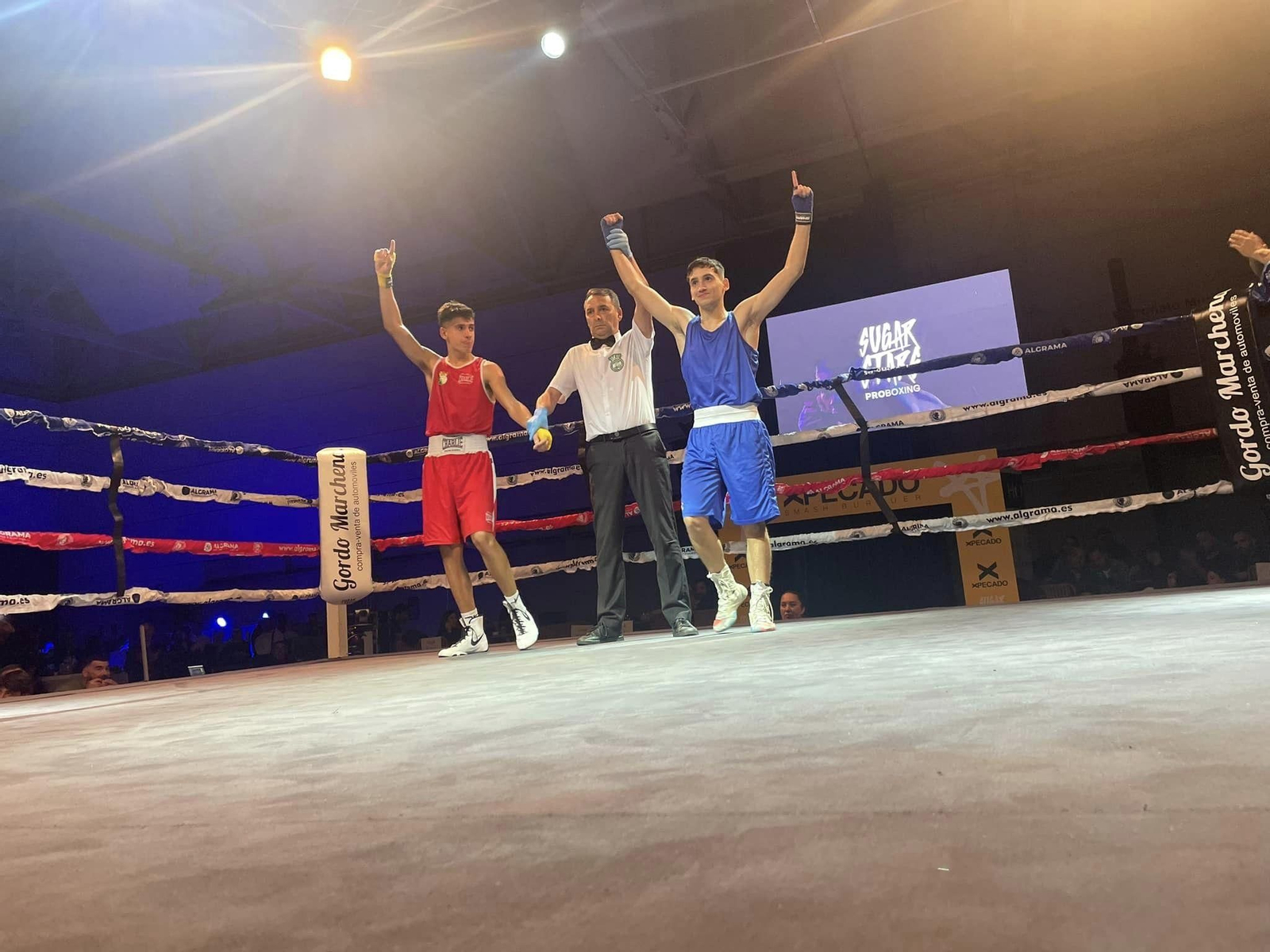 El boxeo enamora en una velada histórica en Jaén, en imágenes