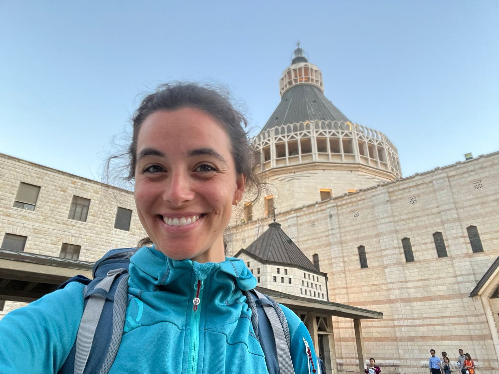 La granadina Carlota Valenzuela llega a Israel después de un peregrinaje de 10 meses y 6.000 kilómetros