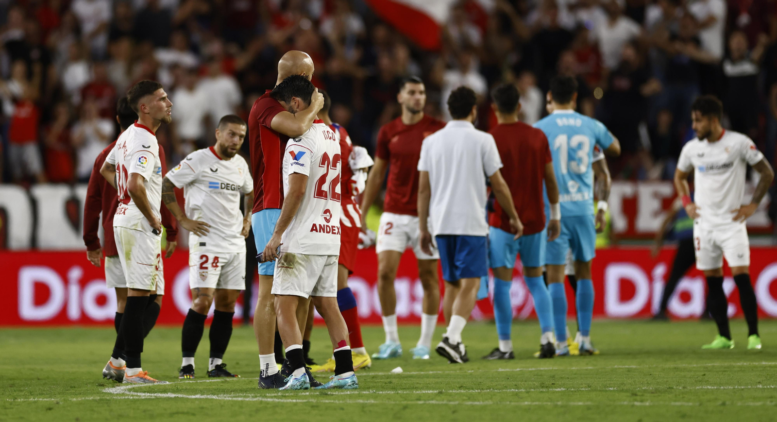 Las imágenes del Sevilla fc-Atlético de Madrid