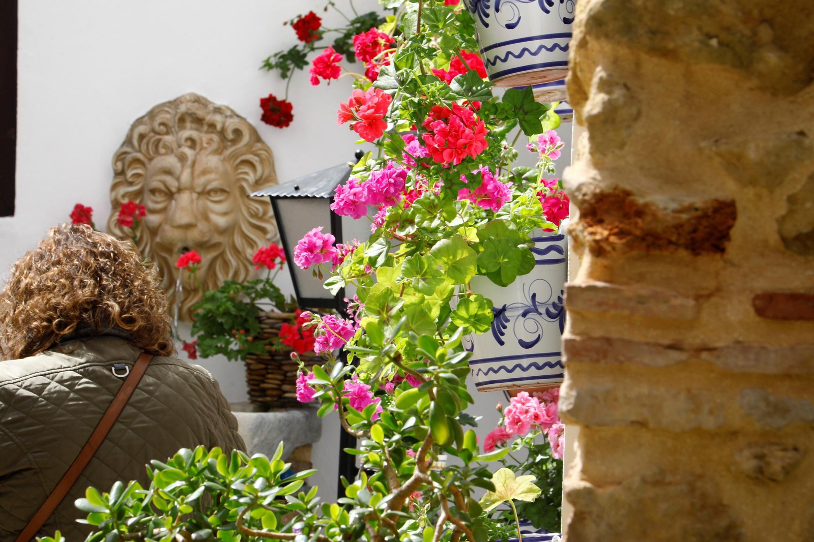 Patio del convento de las Carmelitas Descalzas.