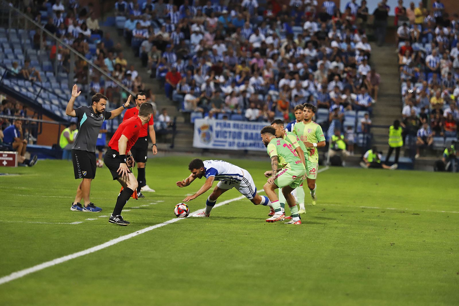 Imágenes del encuentro entre el Recreativo de Huelva y el Málaga