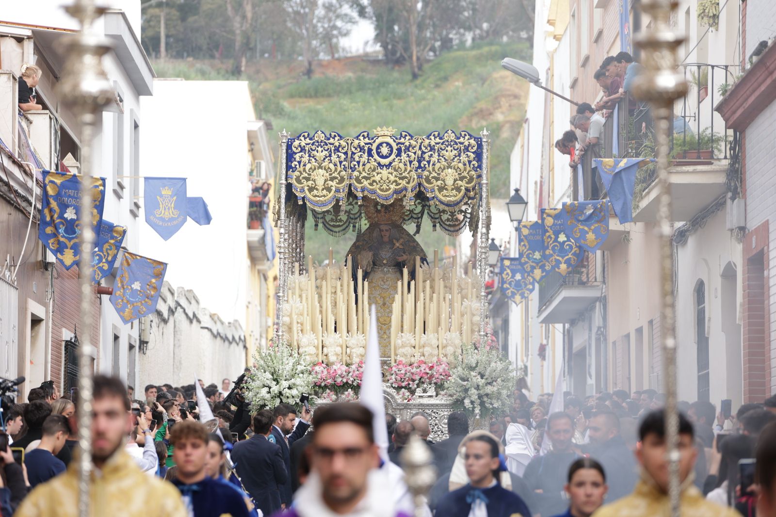 Martes Santo: la Hermandad de La Lanzada en imágenes