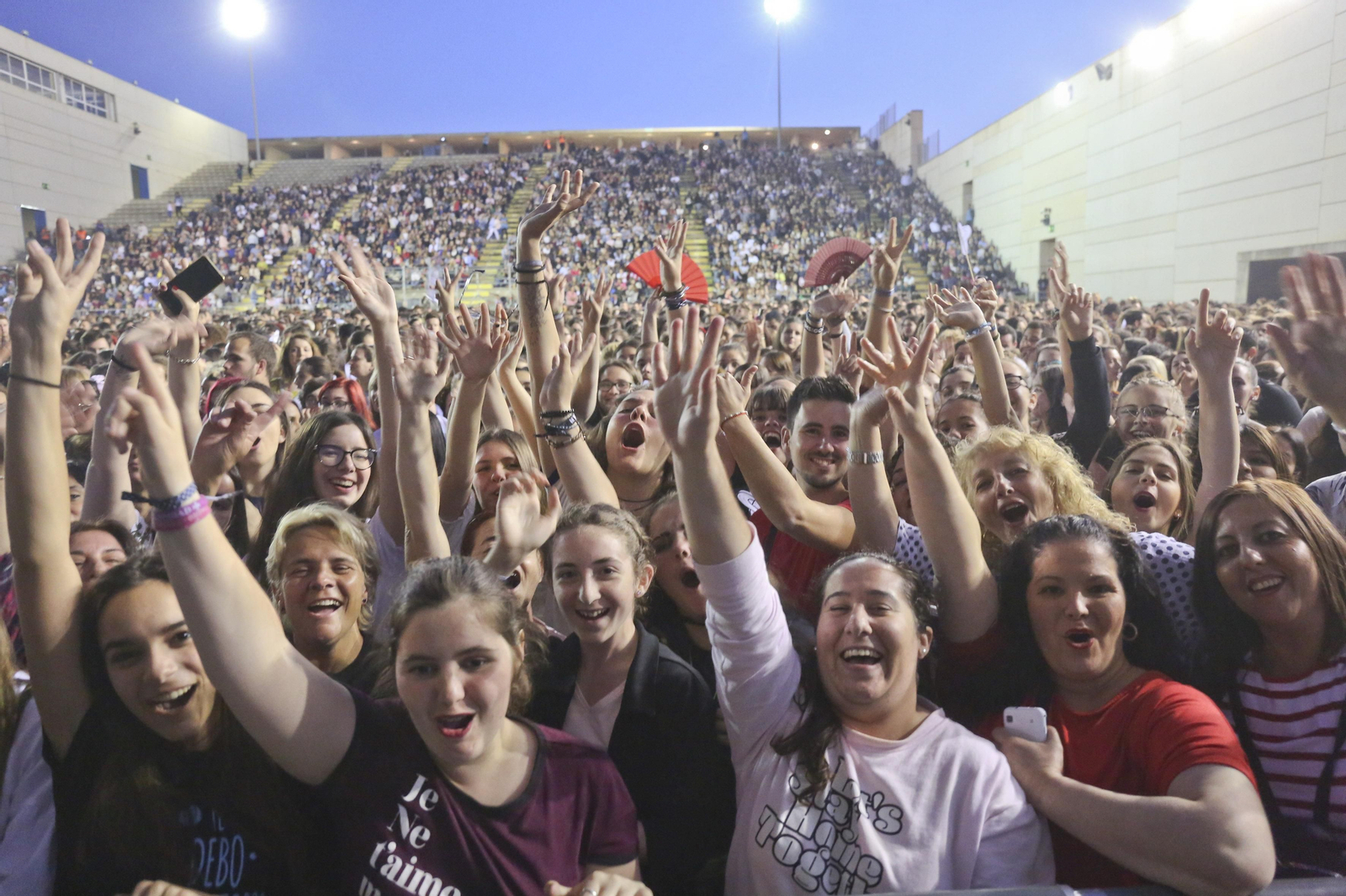 Un concierto de Pablo Alborán en Málaga y colas en La Rosaleda.