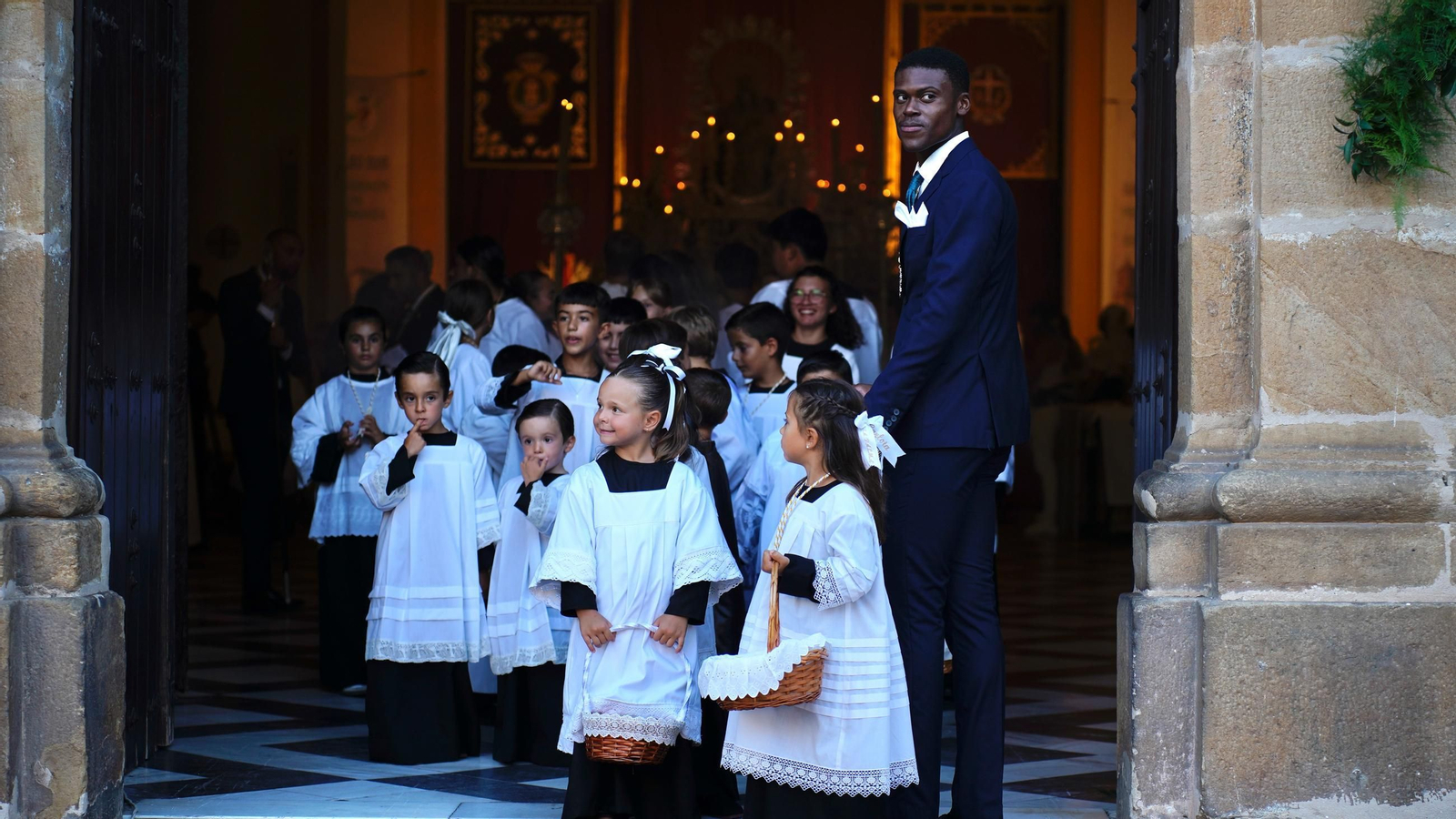 Las fotos de la procesion de la Virgen de la Palma por el cenro de Algeciras