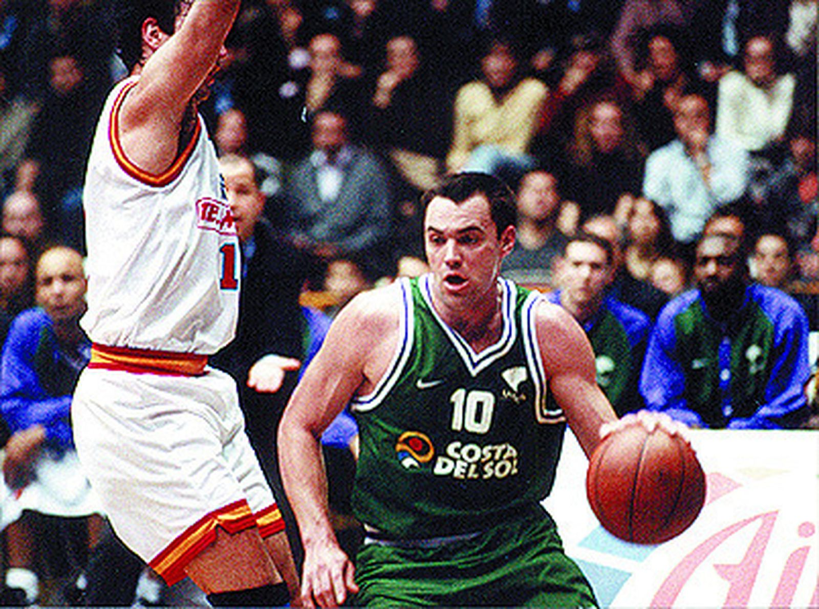 Imágenes de un mito del Unicaja, Serguei Babkov