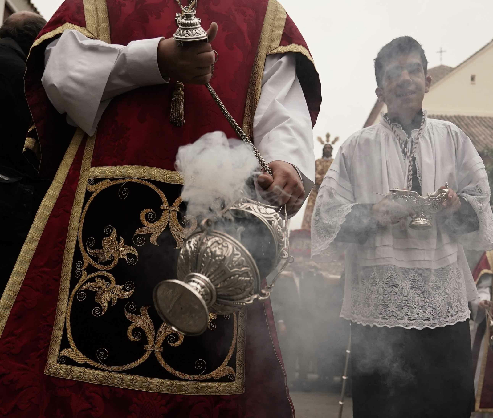 El Vía Crucis de las Cofradías 2020, en fotos