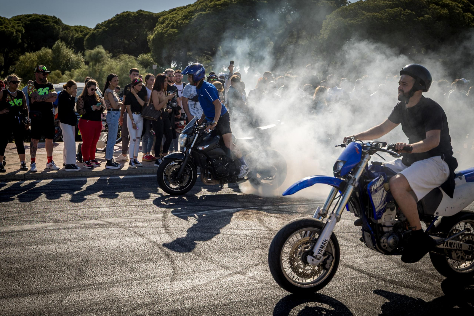 Las imágenes del sábado de Motorada en El Puerto por el Gran Premio de Motociclismo de Jerez 2025