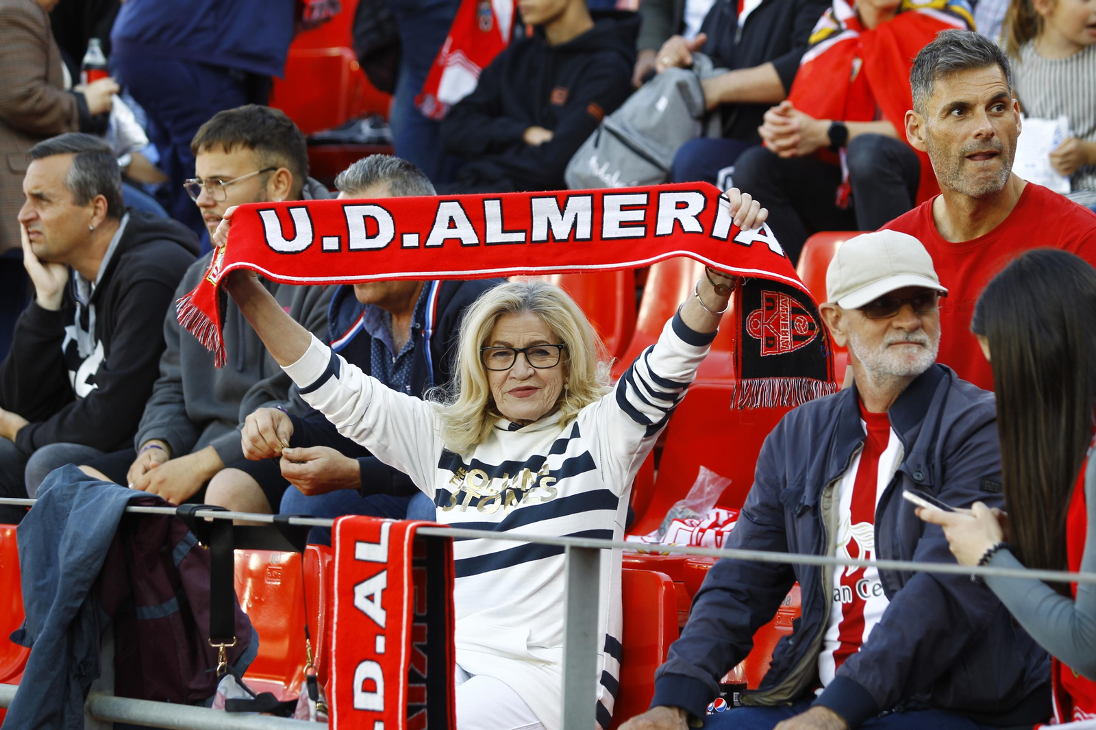 Fotogalería del partido de la Liga Santander, U.D. Almería-Valencia