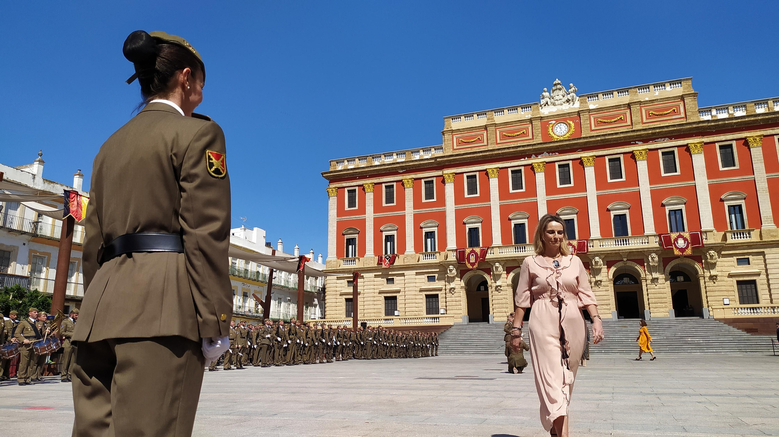 Las imágenes de la jura de bandera celebrada en San Fernando