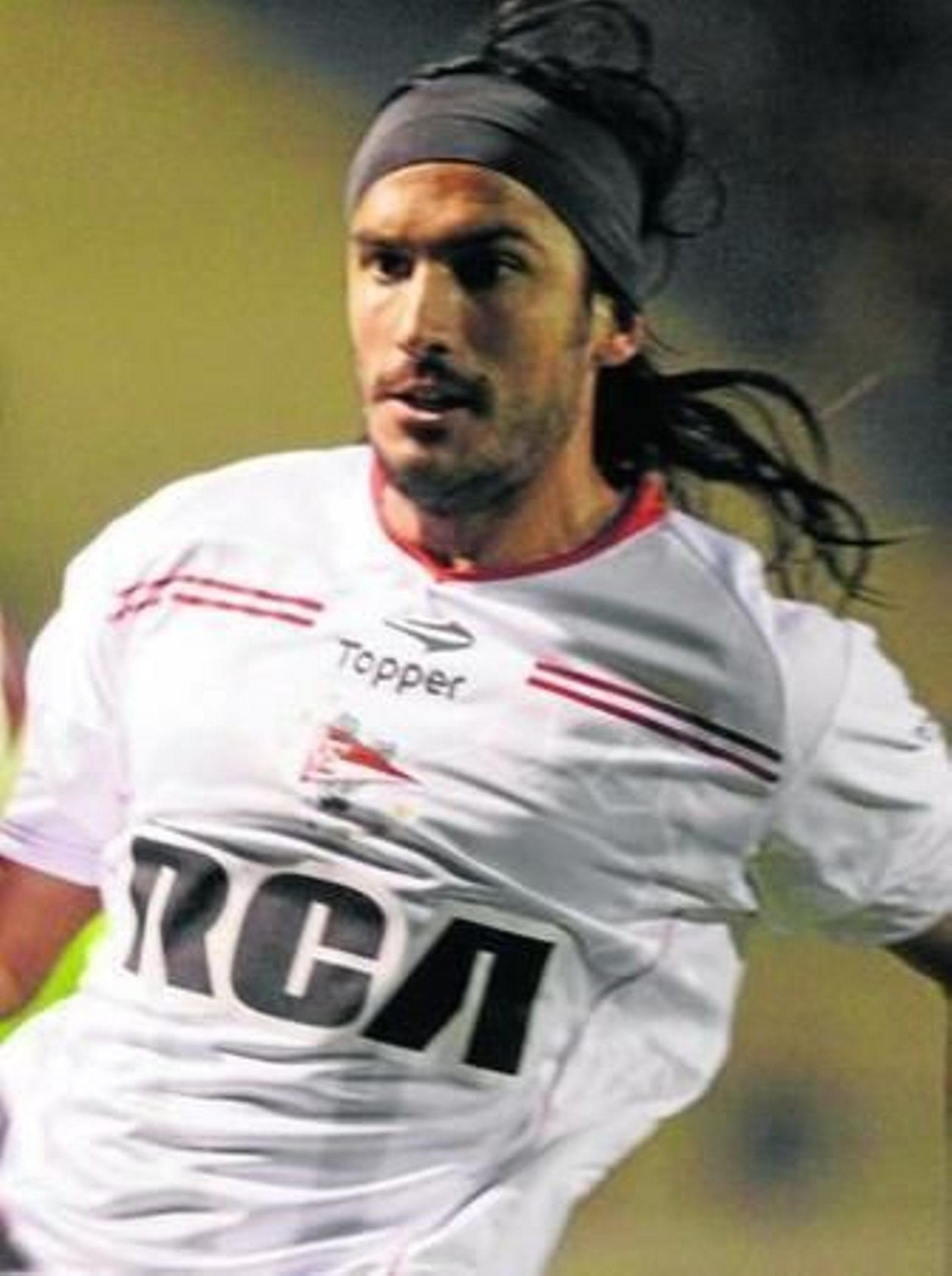 Marcos Angeleri en un partido con Estudiantes de la Plata