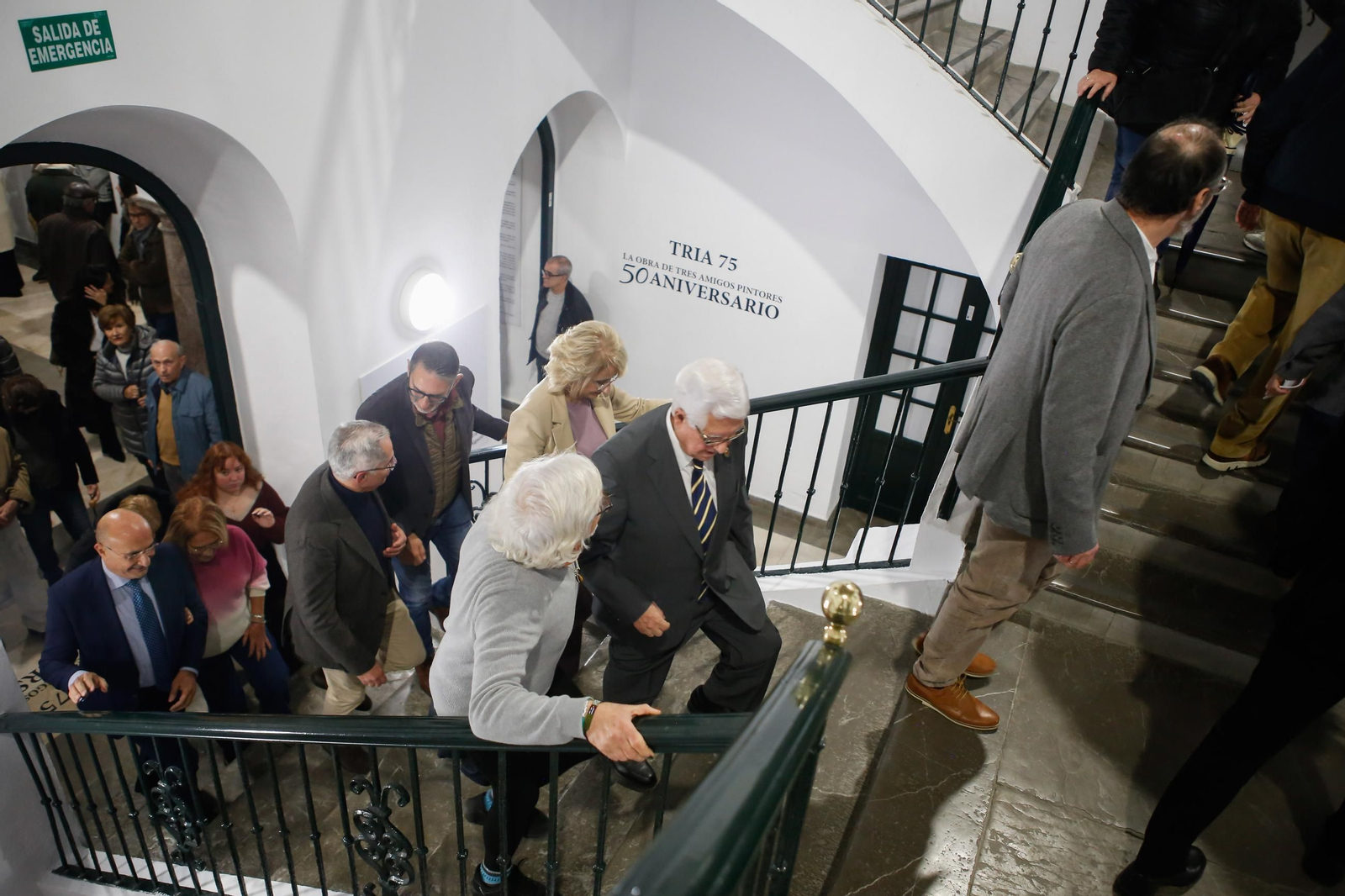 Las fotos de la inauguración de la exposición por el 50 aniversario de Tria 75