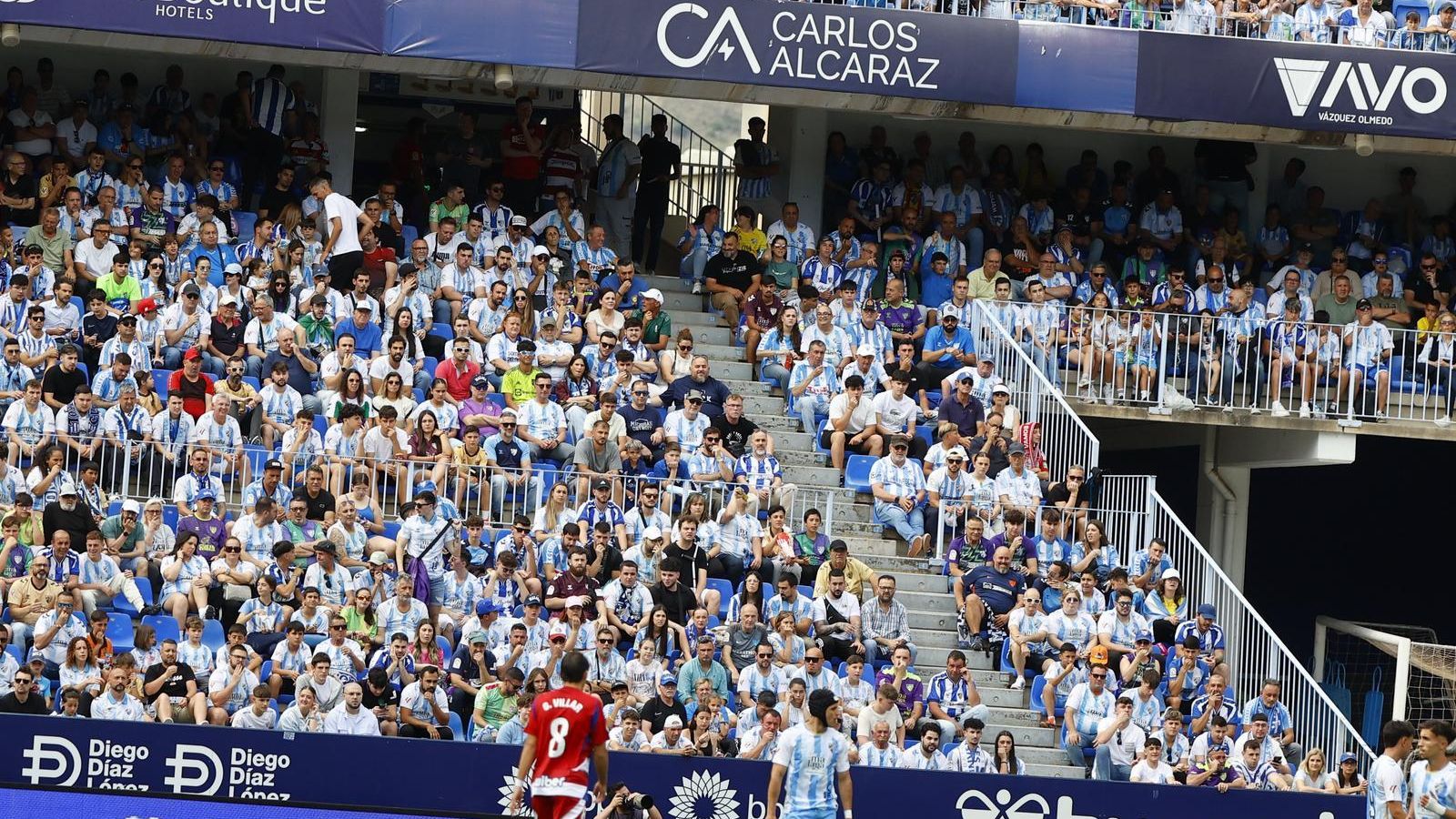 Las fotos del Málaga CF-Granada