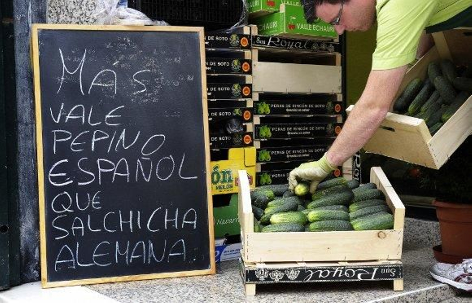 El precio en origen de frutas y hortalizas ha caído un 30%