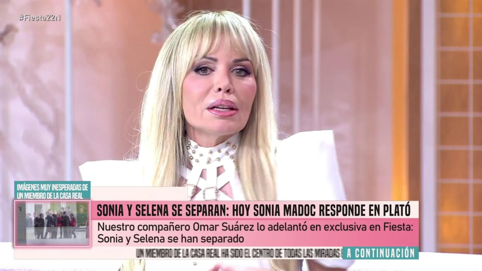 Sonia Madoc ha roto su silencio en el programa 'Fiesta' acerca de la ruptura del dúo musical Sonia y Selena.