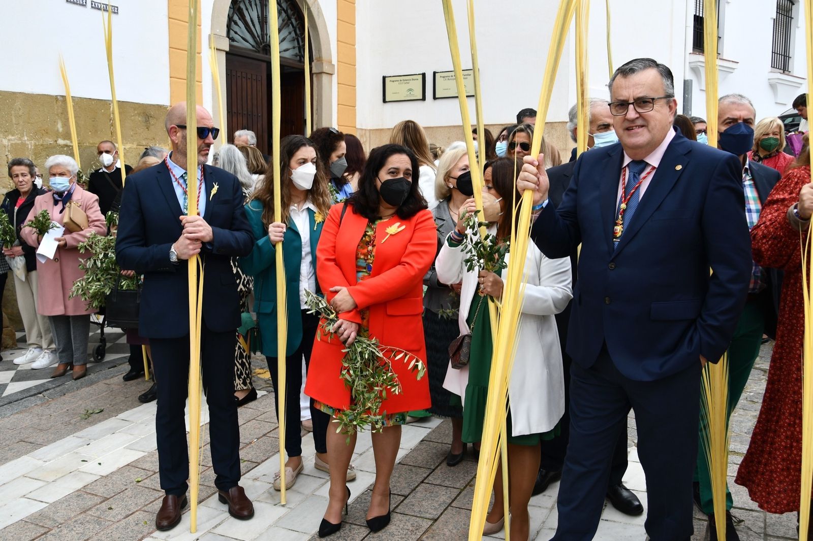 Las fotos del domingo de palmas y olivos en San Roque