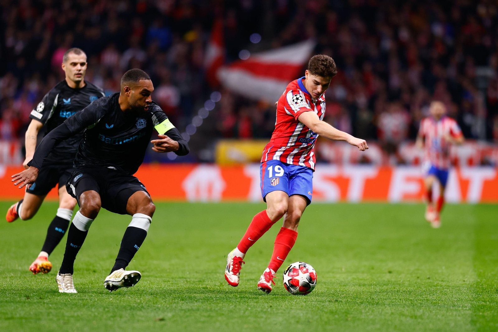 Las fotos del Atlético de Madrid - Bayer Leverkusen