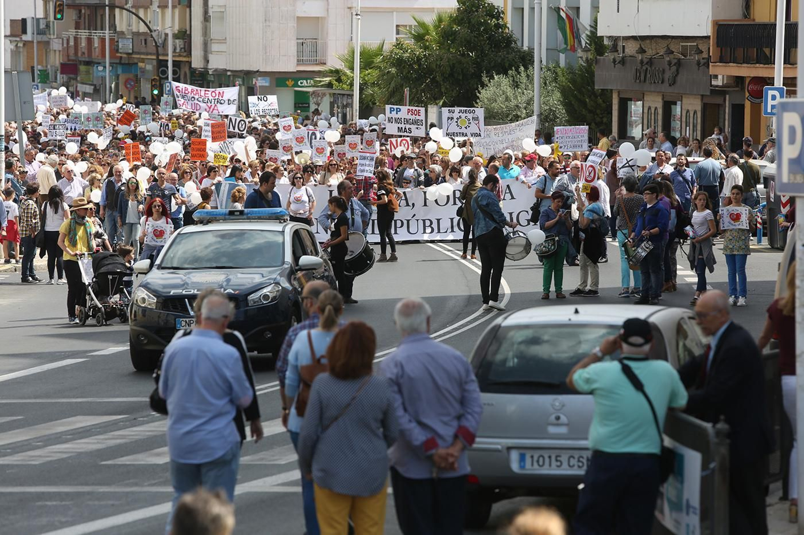 Las Imágenes de la Manifestación por una Sanidad Digna