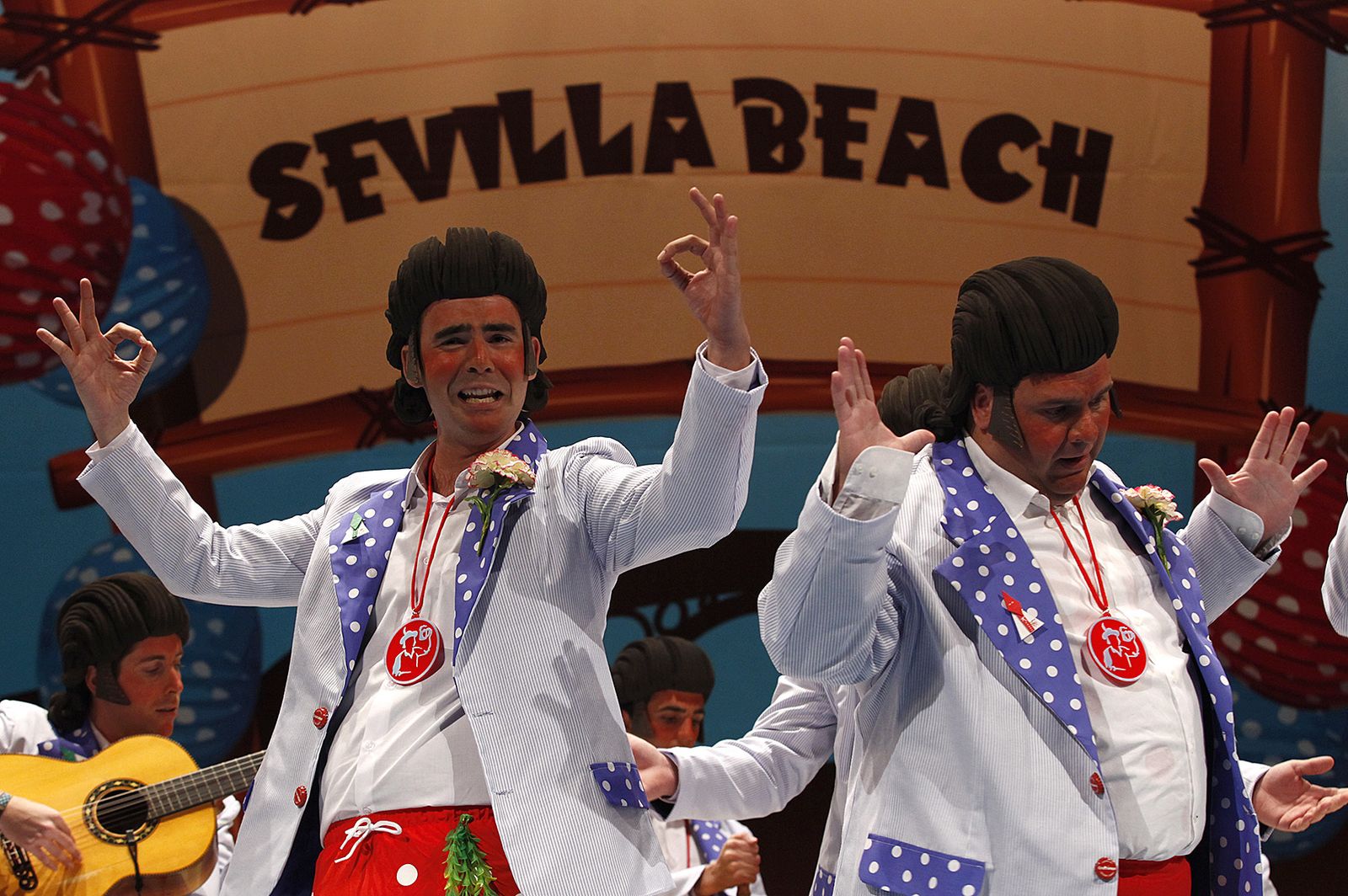 Las imágenes de la decimoctava función clasificatoria