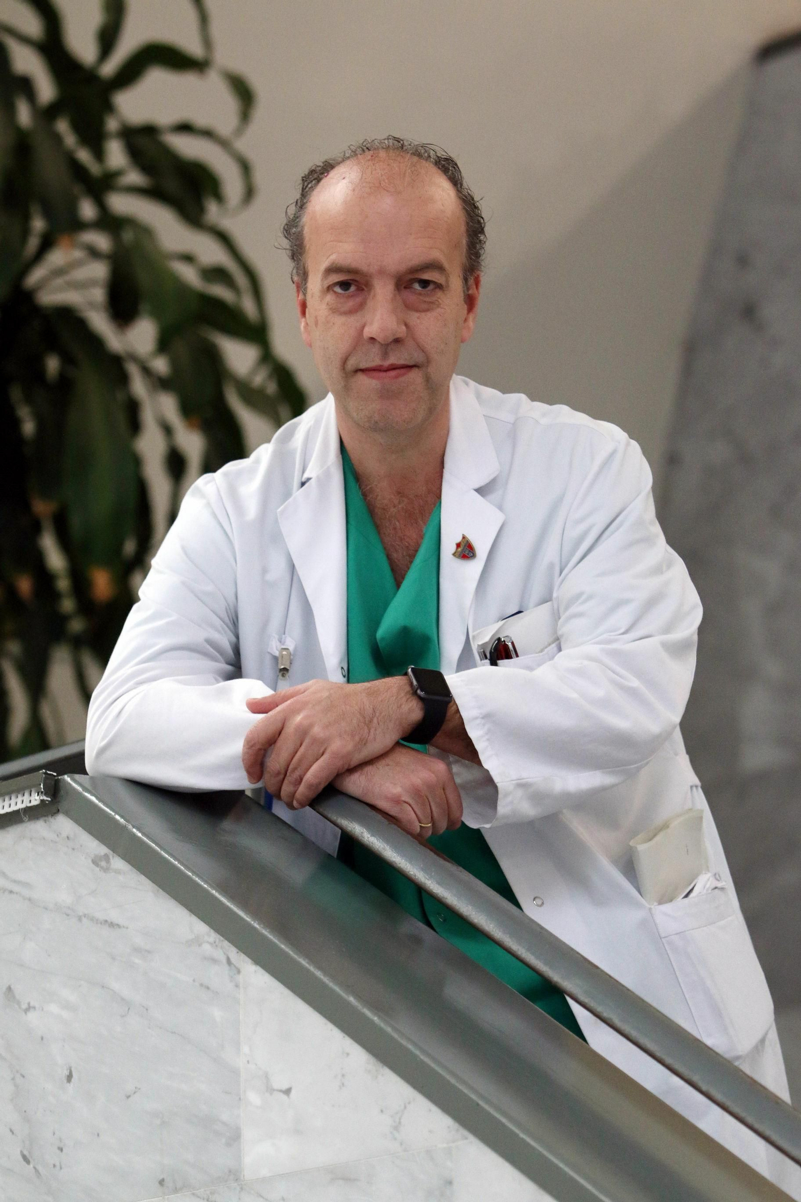 El cirujano cardiovascular Javier Moya, que intervendrá en el congreso.