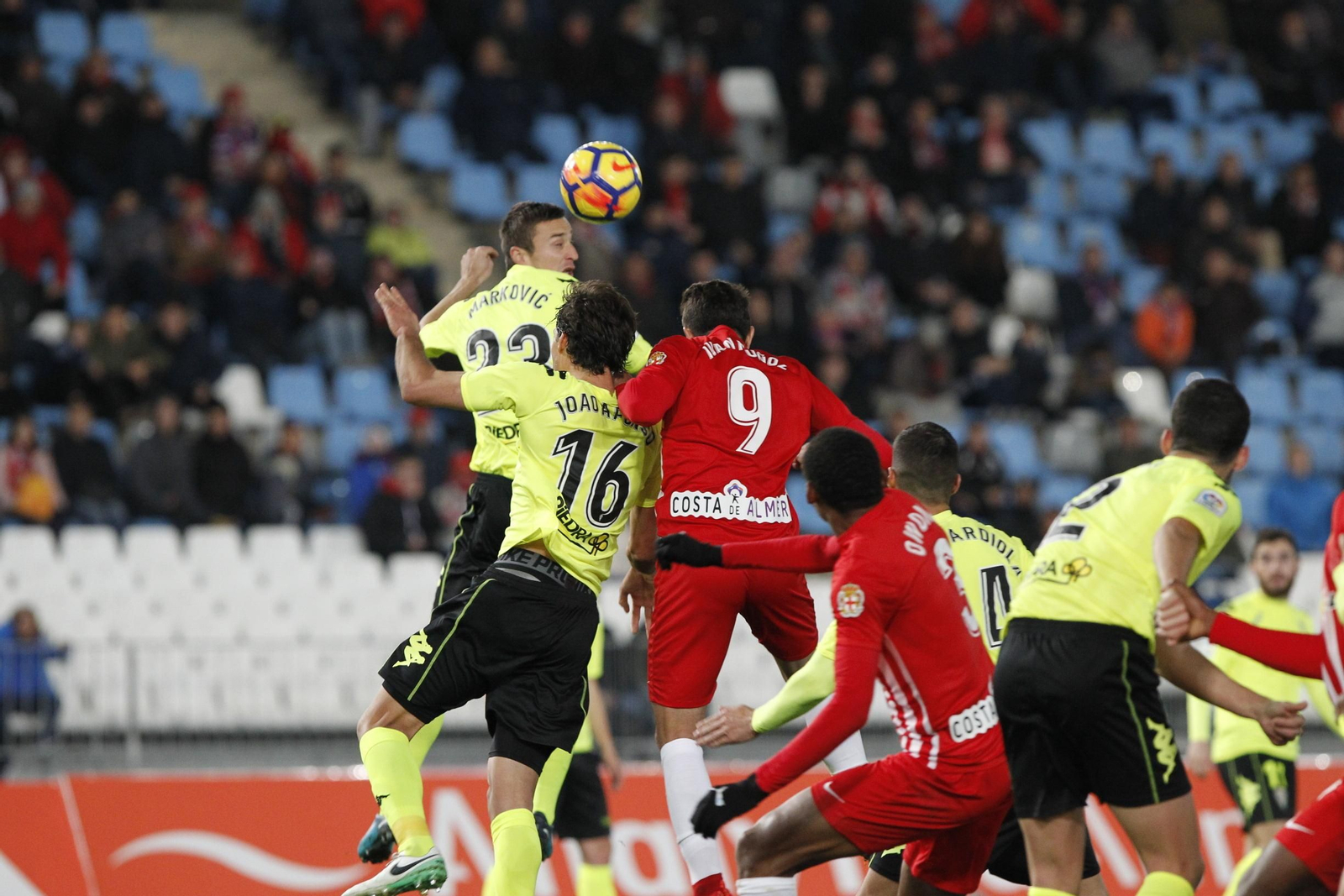 El UD Almería-Córdoba CF, en imágenes
