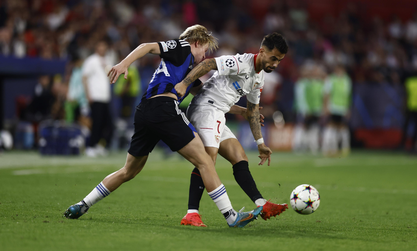 Las imágenes del Sevilla fc-Copenhague