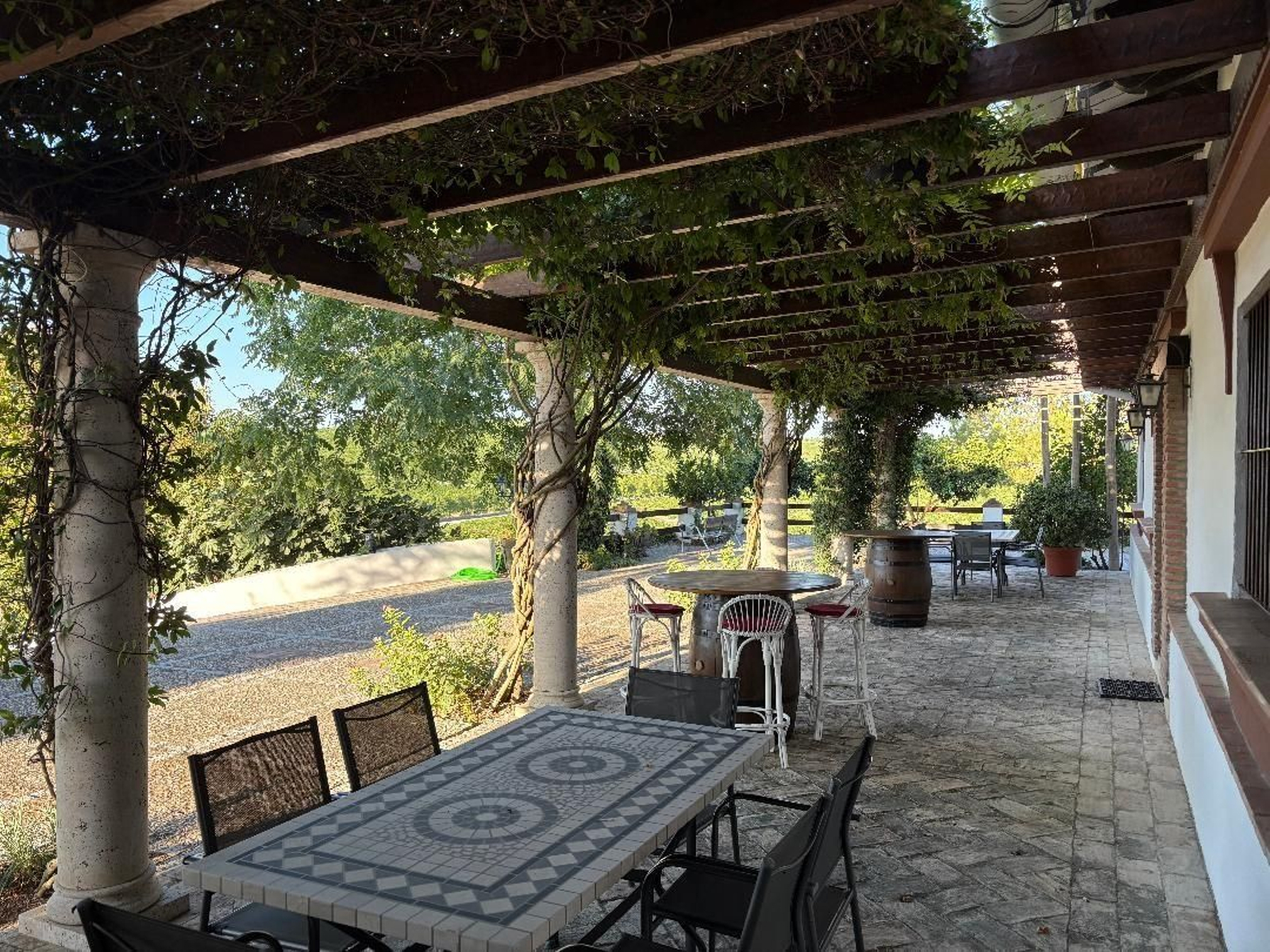 De andar por casa, en imágenes: Cortijo y viñedos en Jerez