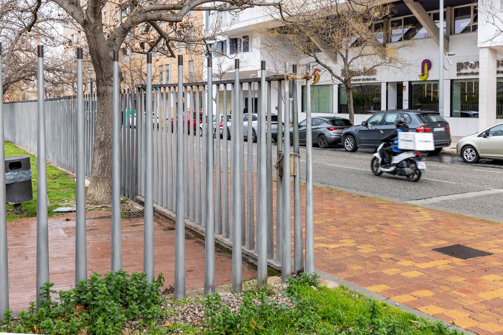 Parques cerrados por el temporal