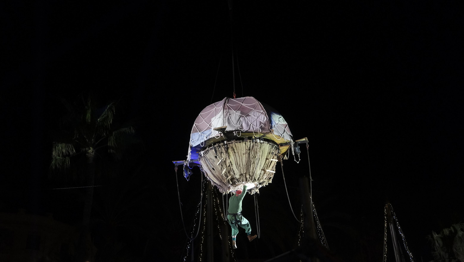 Imágenes del inicio de la Navidad en Almería
