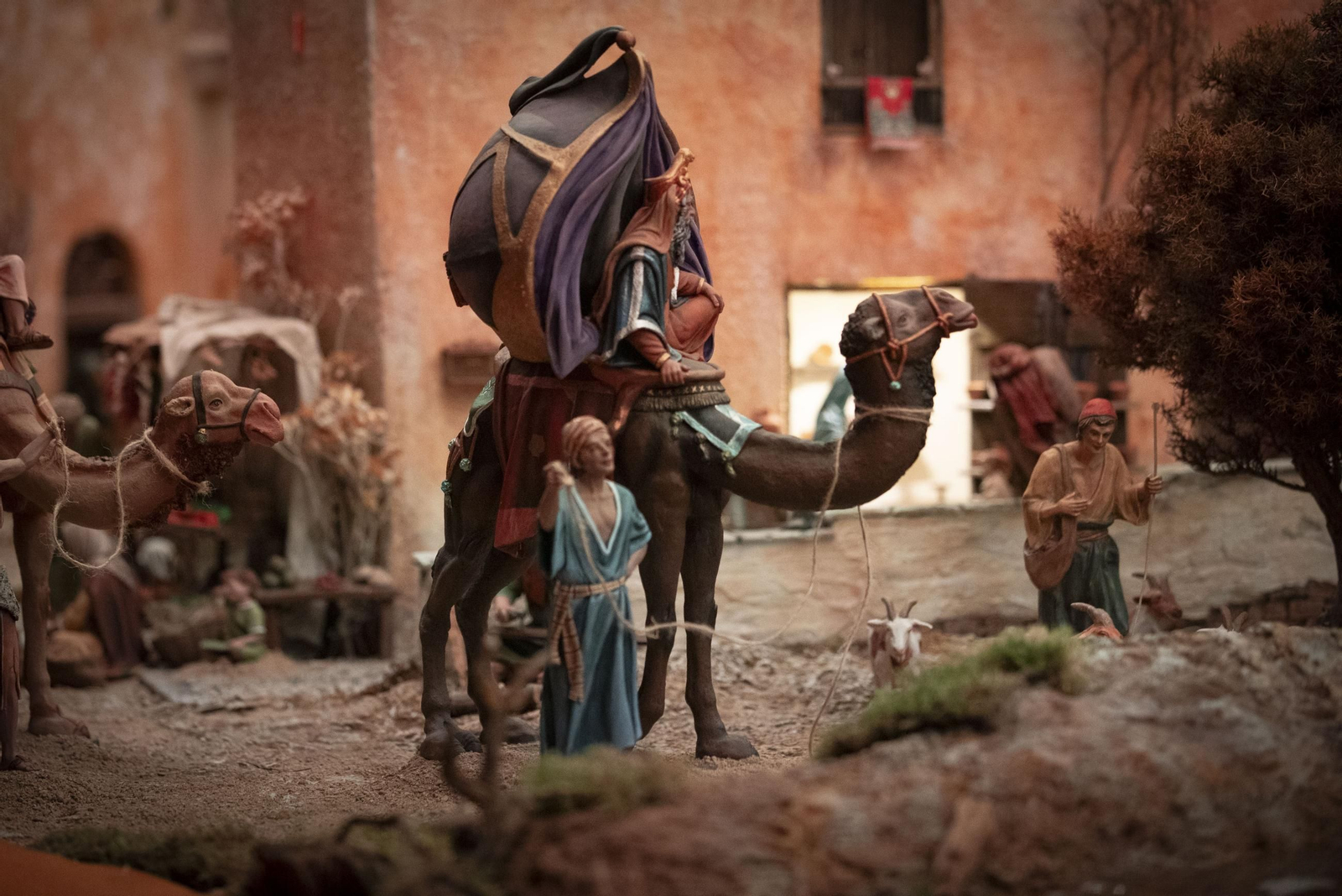 Todas las imágenes del tradicional y renovado Belén municipal de Granada