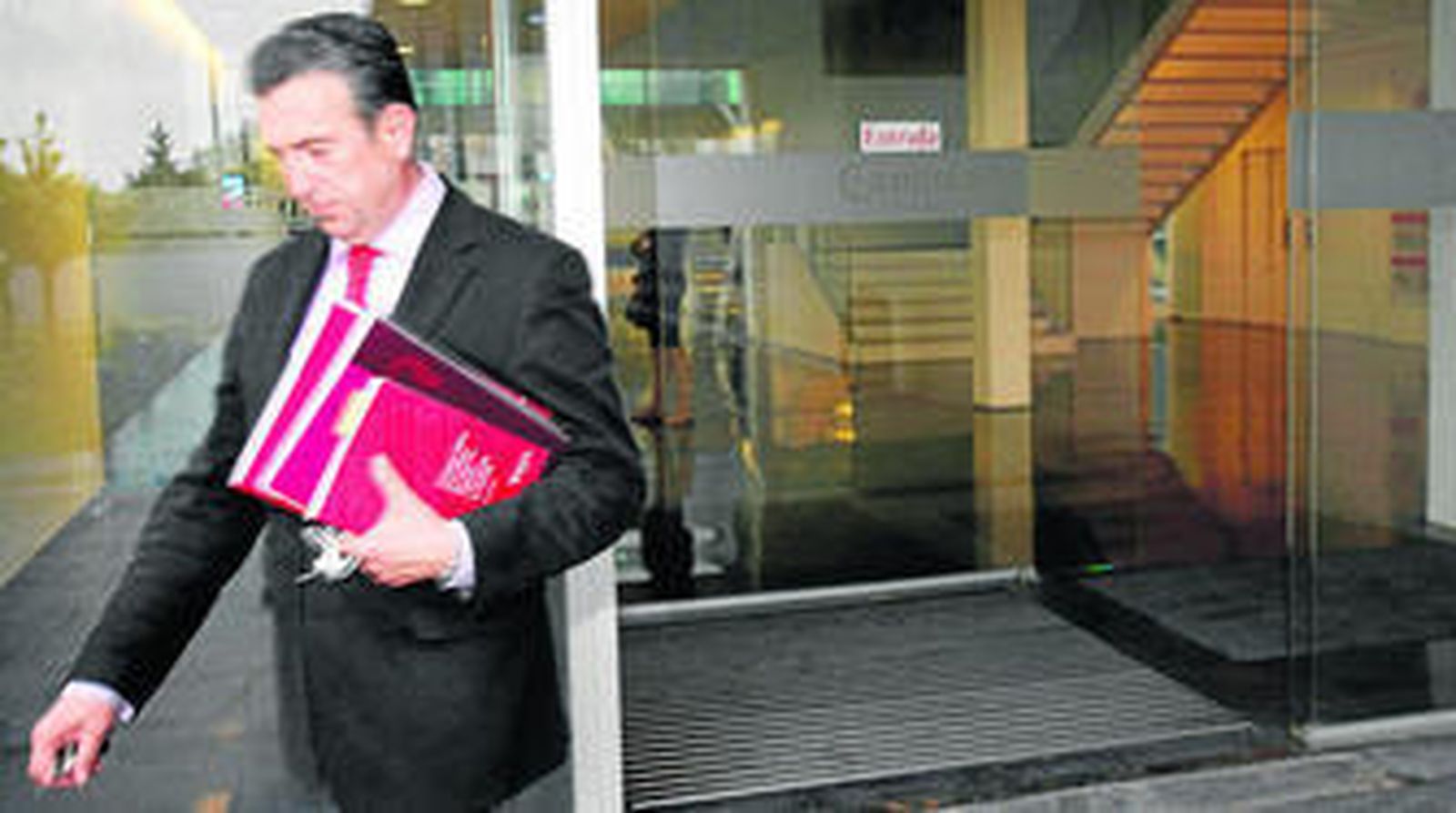 Jaime Parra, durante su época como secretario general.