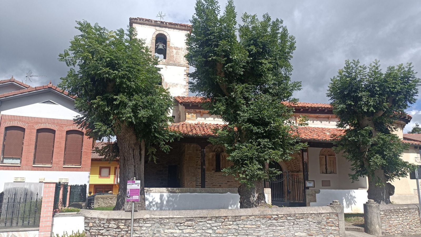 Iglesia de San Miguel, en Bercedo.