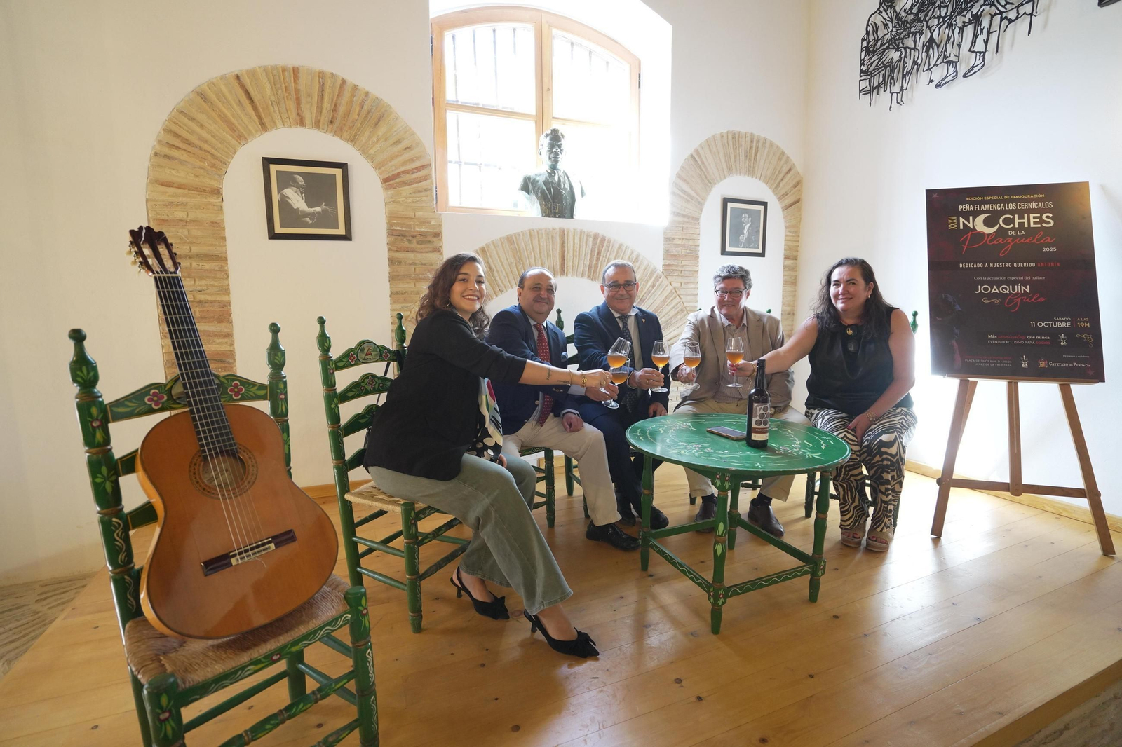 Un momento del acto de inauguración.
